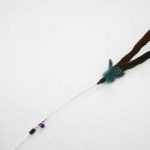 KATTEVIPPE NAVAJO RØD/GUL/BLÅ 75CM