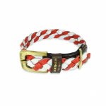 LBB * Miniflet halsbånd rød/hvid