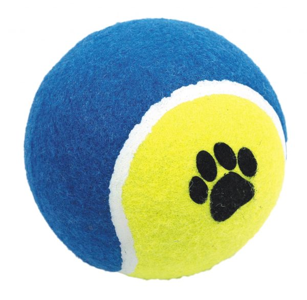 Stor og hård tennisbold - 10 cm - Billede 2